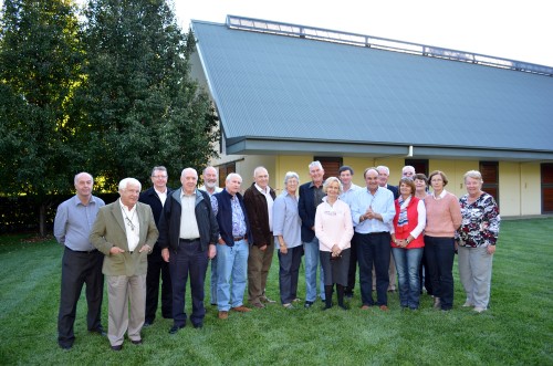 The Association of Mining Related Councils, with Darley Australia Managing Director, Henry Plumtre (hands clasped)